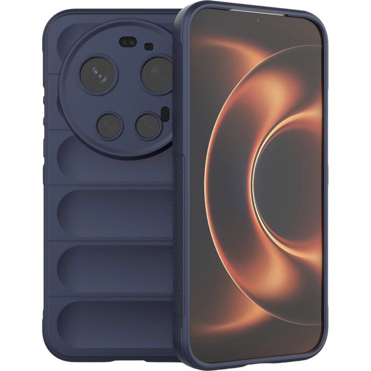 Силіконовий (TPU) чохол Deexe Terra Case для Xiaomi 17 Ultra - Dark Blue (407555DB) Силіконовий (TPU) чохол Deexe Terra Case для Xiaomi 17 Ultra - Dark Blue: фото 1 з 7