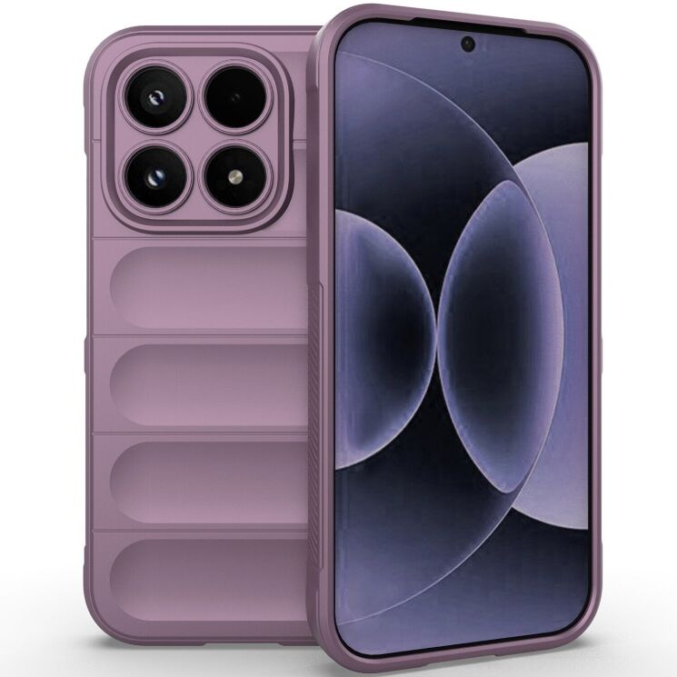 Силиконовый (TPU) чехол Deexe Terra Case для Xiaomi 17 - Light Purple: фото 1 из 4
