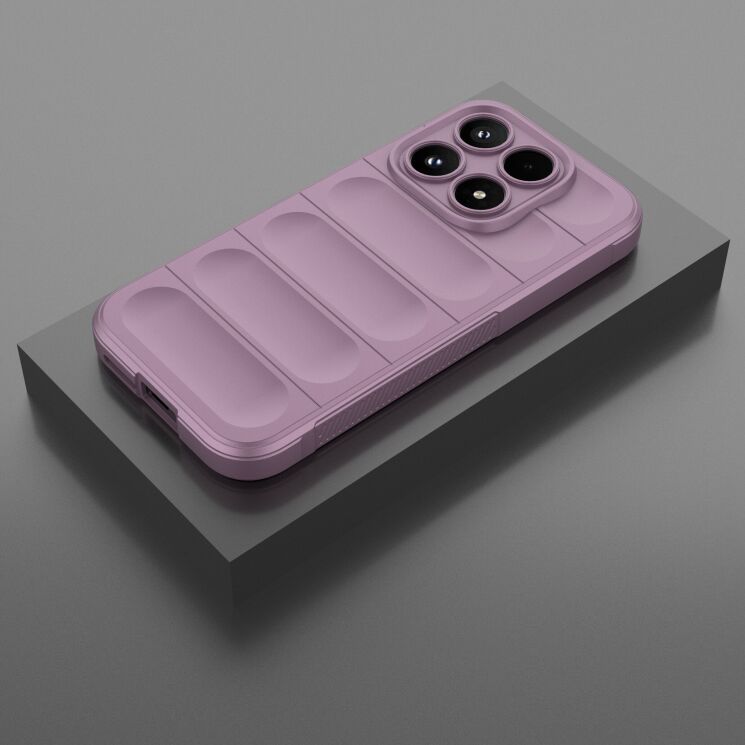 Силиконовый (TPU) чехол Deexe Terra Case для Xiaomi 17 - Light Purple: фото 2 из 4