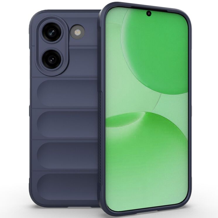 Силиконовый (TPU) чехол Deexe Terra Case для Xiaomi Poco X8 Pro - Dark Blue: фото 1 из 4