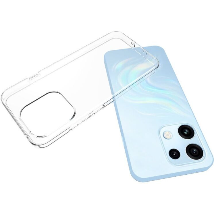 Силиконовый (TPU) чехол Deexe UltraThin для OPPO Reno 16 Pro - Transparent (413602T) Силиконовый (TPU) чехол Deexe UltraThin для OPPO Reno 16 Pro - Transparent: фото 4 из 5
