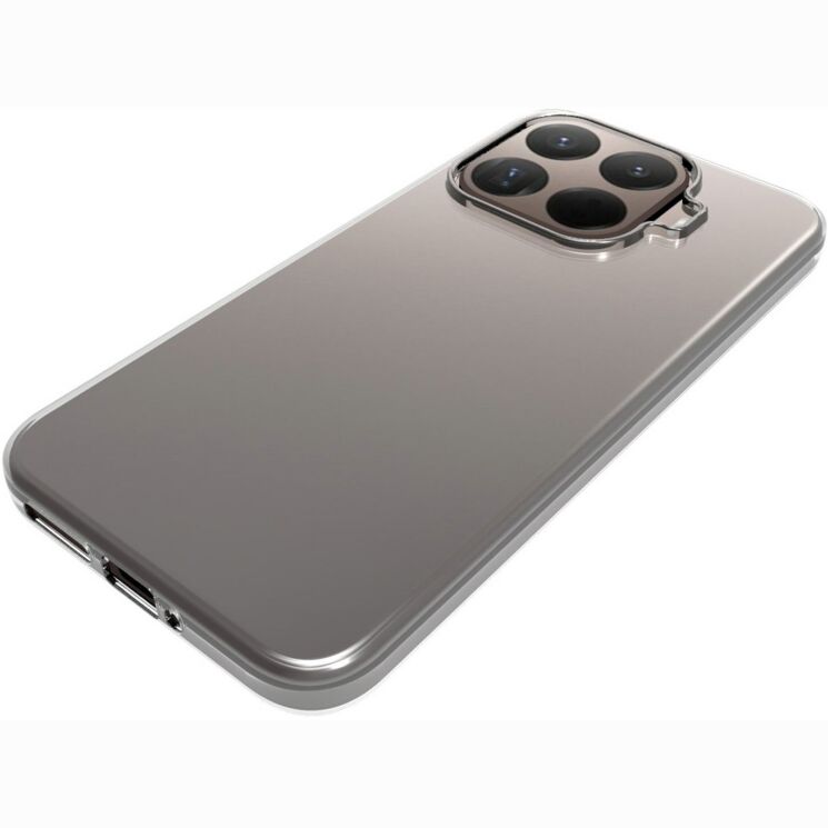 Силіконовий (TPU) чохол Deexe UltraThin для Xiaomi 17T Pro - Transparent (422311T) Силіконовий (TPU) чохол Deexe UltraThin для Xiaomi 17T Pro - Transparent: фото 2 з 5