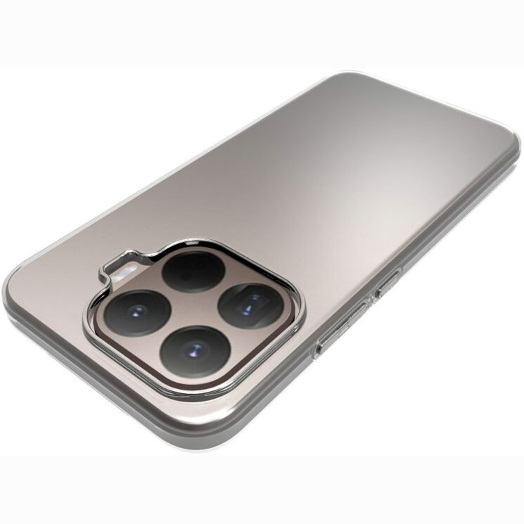 Силіконовий (TPU) чохол Deexe UltraThin для Xiaomi 17T Pro - Transparent (422311T) Силіконовий (TPU) чохол Deexe UltraThin для Xiaomi 17T Pro - Transparent: фото 3 з 5