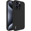Силиконовый (TPU) чехол IMAK UC-4 Series для Apple iPhone 15 Pro - Black (339565B)