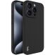 Силиконовый (TPU) чехол IMAK UC-4 Series для Apple iPhone 15 Pro - Black (339565B). Фото 1 из 10