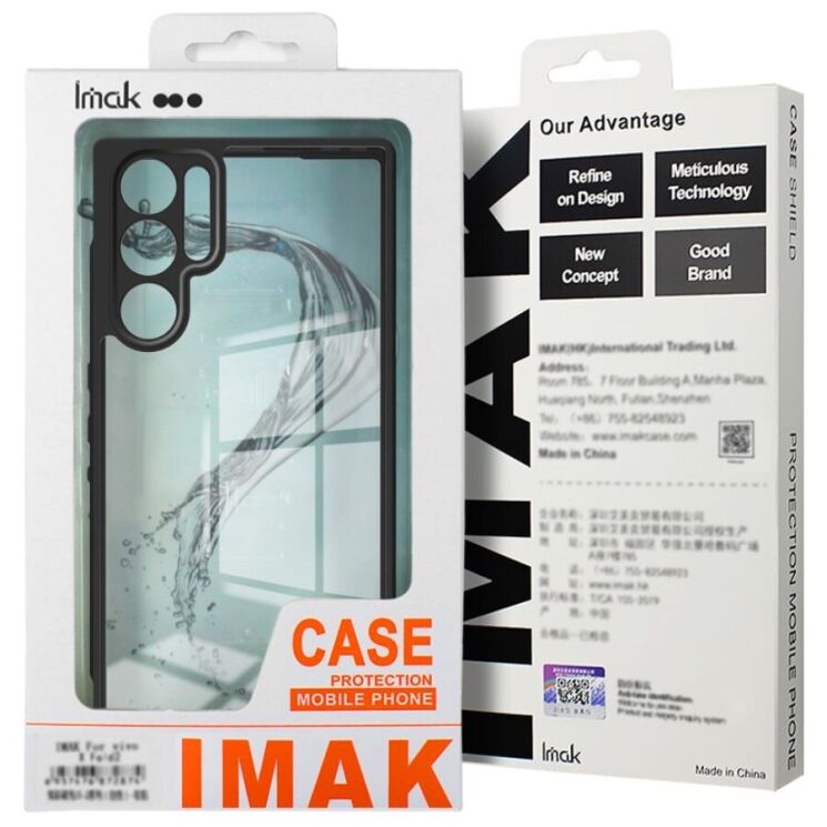 Силиконовый (TPU) чехол IMAK UX-9A Series для Google Pixel 9a - Black: фото 9 из 9