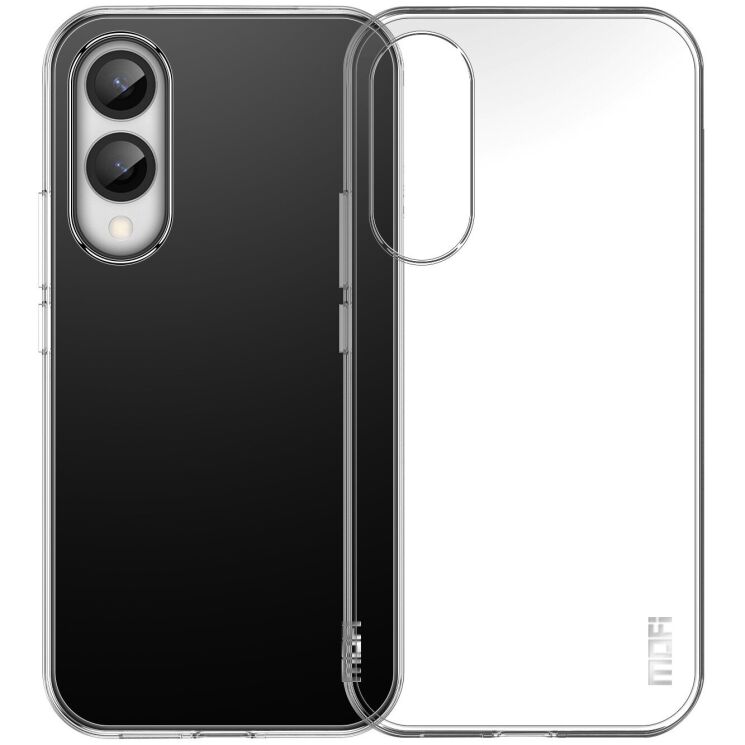 Силиконовый (TPU) чехол MOFI Thin Guard для Samsung Galaxy S25 Edge (S937) - Transparent: фото 1 из 10