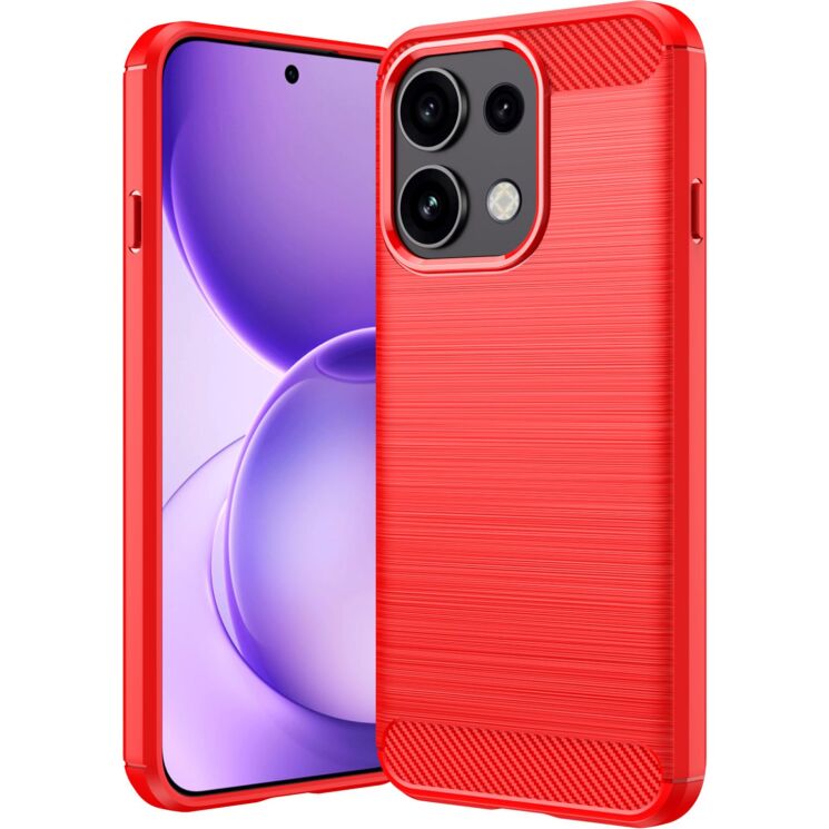 Силиконовый (TPU) чехол UniCase Carbon для OPPO Reno 16 F/FS - Red (413412R) Силиконовый (TPU) чехол UniCase Carbon для OPPO Reno 16 F/FS - Red: фото 1 из 9