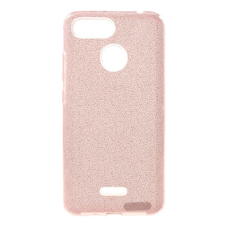 Силіконовий (TPU) чохол UniCase Glitter Cover для Xiaomi Redmi 6 - Pink: фото 1 з 4
