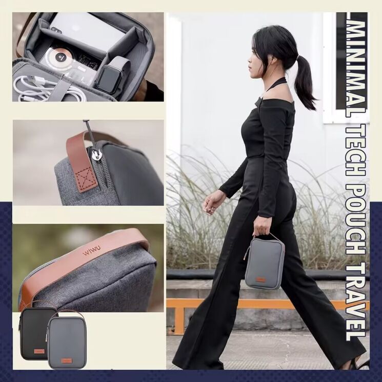Сумка-органайзер WiWU Minimalist Travel Pouch: фото 5 из 8