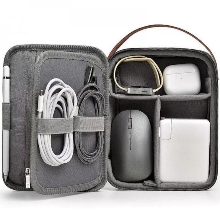 Сумка-органайзер WiWU Minimalist Travel Pouch - Black (982908B) Сумка-органайзер WiWU Minimalist Travel Pouch - Black: фото 2 из 4