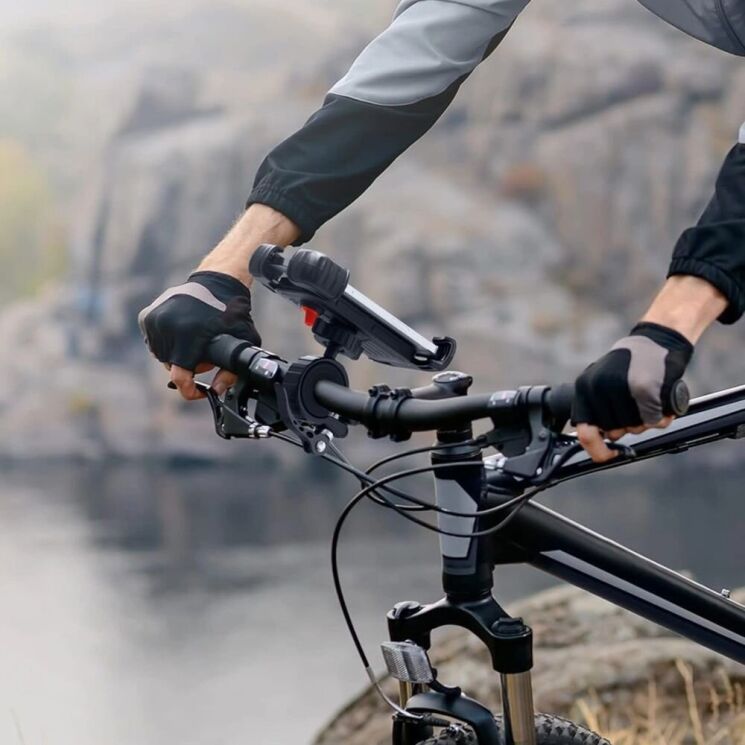 Велосипедный держатель Tech-Protect V7 Universal Mount - Black (981567B) Велосипедный держатель Tech-Protect V7 Universal Mount - Black: фото 7 из 11