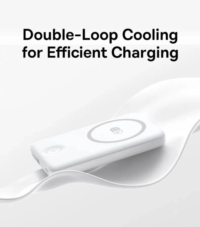 Внешний аккумулятор Baseus EnerFill FT11 Magnetic 27W (10000mAh) P10165700213-00 - Cosmic Black: фото 14 из 21