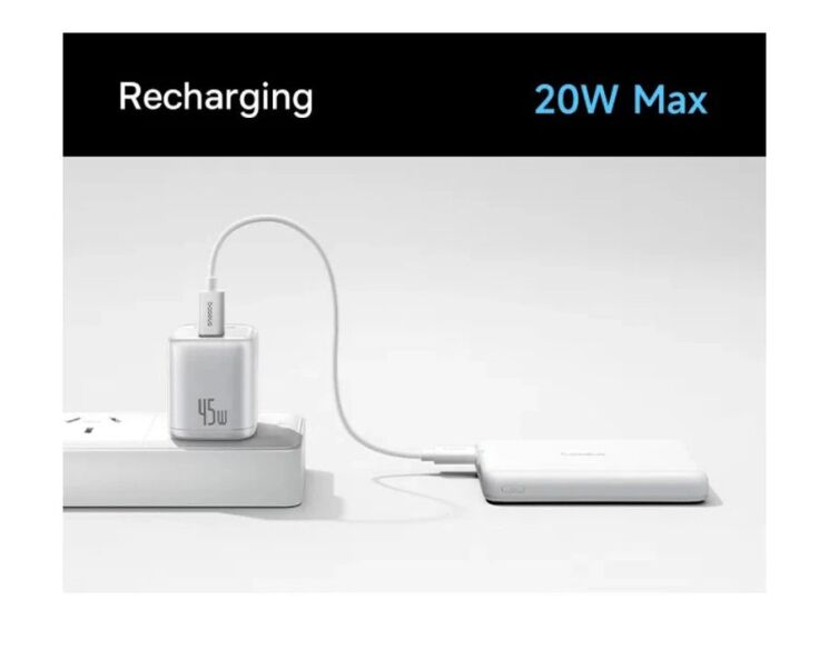 Внешний аккумулятор Baseus EnerFill FT11 Magnetic 27W (10000mAh) P10165700213-00 - Cosmic Black: фото 10 из 21