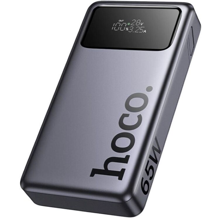 Зовнішній акумулятор Hoco Q40 PD65W (25000mAh) - Metal Gray: фото 4 з 7
