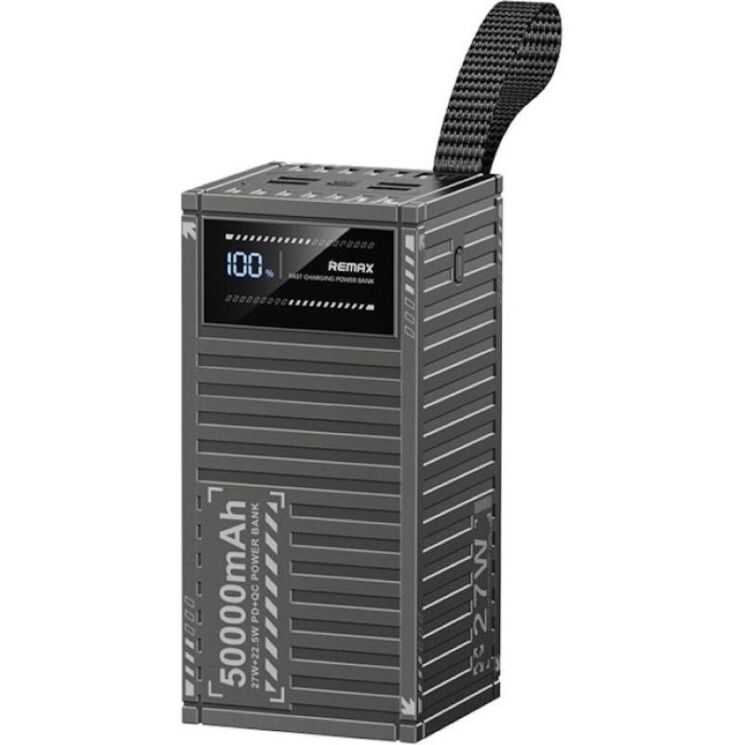 Внешний аккумулятор Remax RPP-161 27W (50000mAh) - Gray: фото 1 из 10