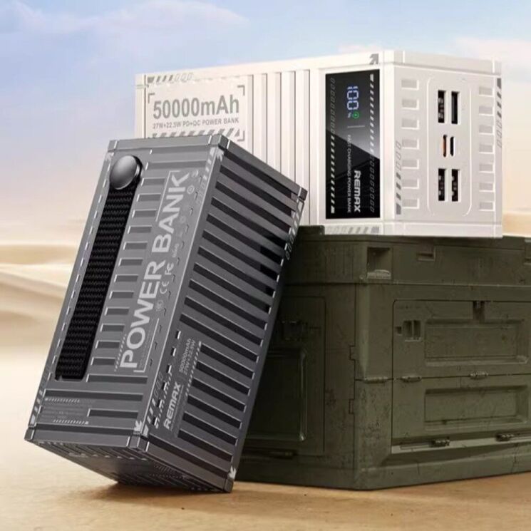 Внешний аккумулятор Remax RPP-161 27W (50000mAh) - Gray: фото 6 из 10
