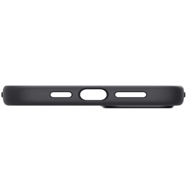 Захисна накладка Spigen (SGP) Silicone Fit (MagFit) для Apple iPhone 14 Plus - Black: фото 9 из 16