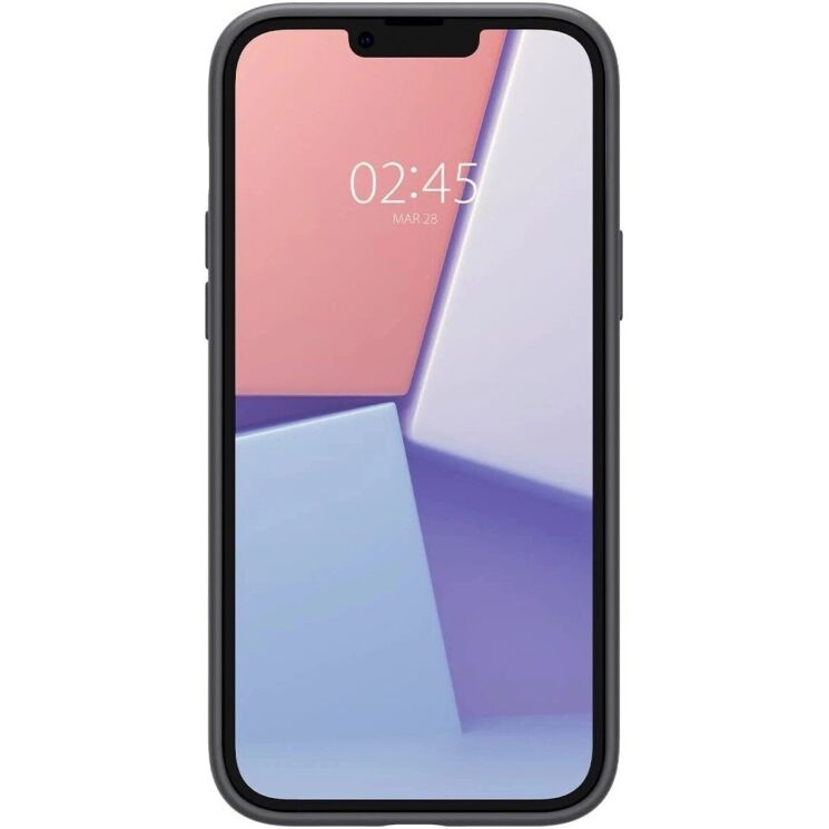 Захисна накладка Spigen (SGP) Silicone Fit (MagFit) для Apple iPhone 14 Plus - Black: фото 4 из 16