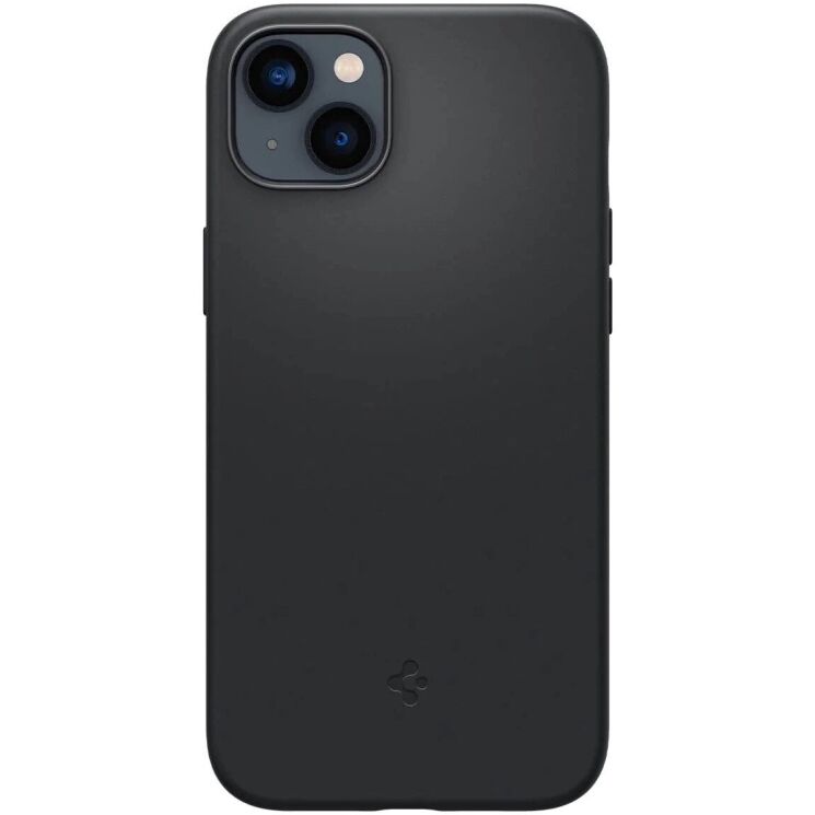 Захисна накладка Spigen (SGP) Silicone Fit (MagFit) для Apple iPhone 14 Plus - Black: фото 2 из 16