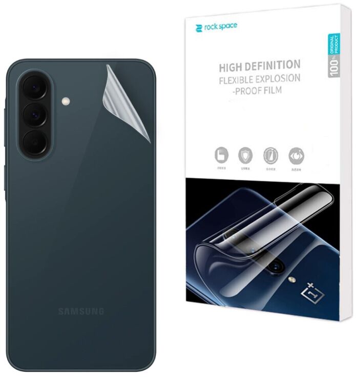 Защитная пленка на заднюю панель RockSpace Explosion-Proof SuperClear для Samsung Galaxy A37 (A376): фото 1 из 9