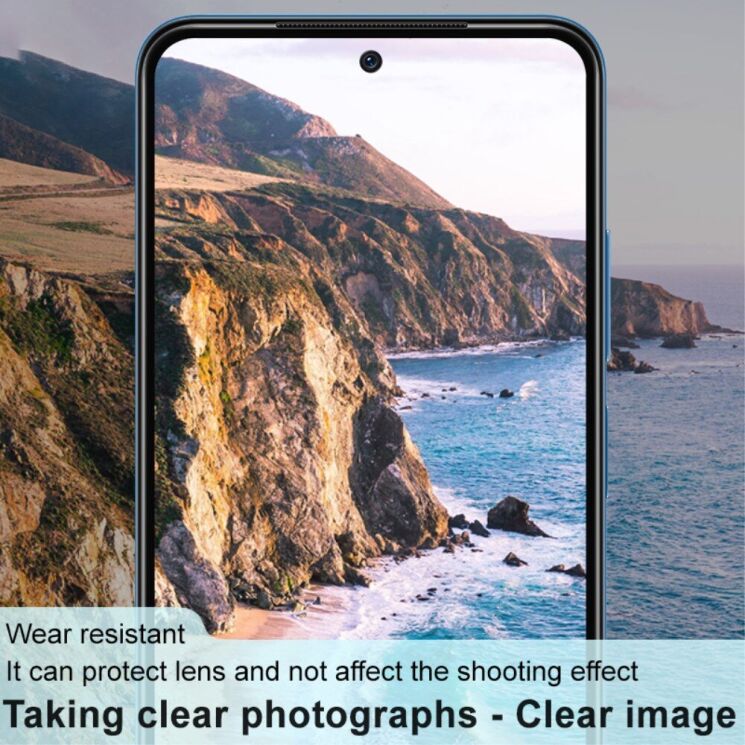 Защитное стекло на камеру Imak Black Glass Lens для Xiaomi Redmi Note 11 - Black: фото 7 из 7
