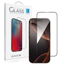 Захисне скло ACCLAB Full Glue для Apple iPhone 16 Pro Max - Black: фото 1 з 7