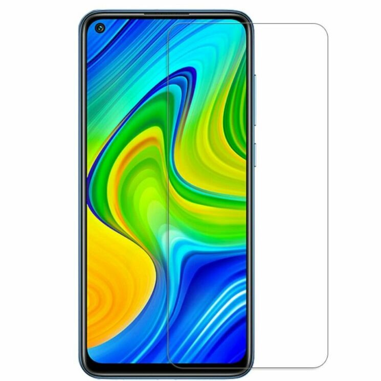 Защитное стекло Deexe Crystal Glass для Xiaomi Redmi Note 9 / Redmi 10X - Transparent: фото 1 из 1