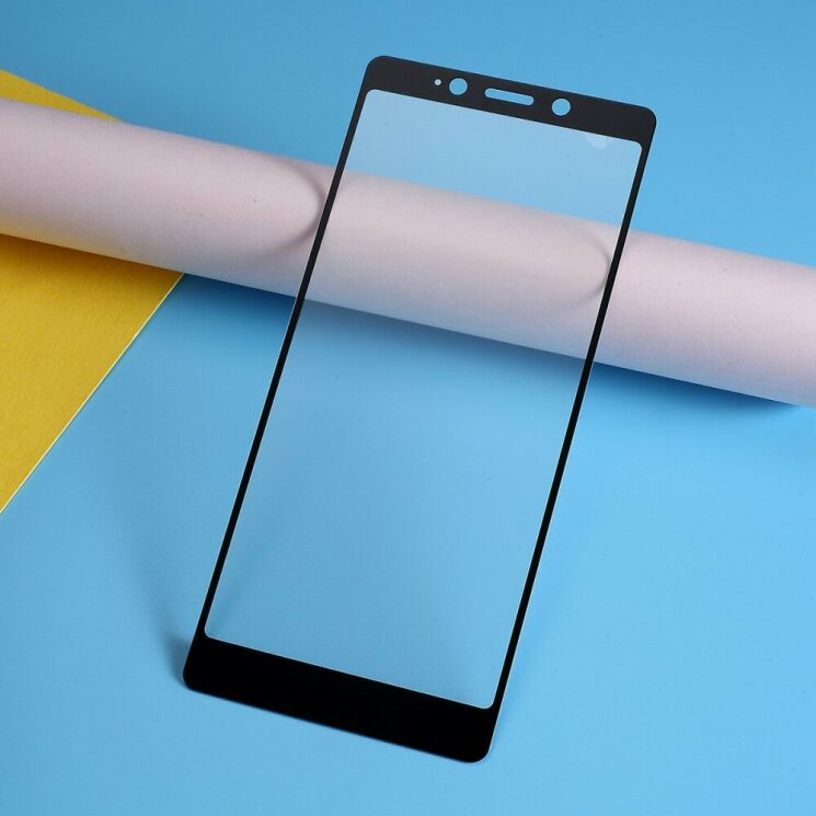 Защитное стекло Deexe Full Glue Coverage для Sony Xperia L3 - Black: фото 1 из 5