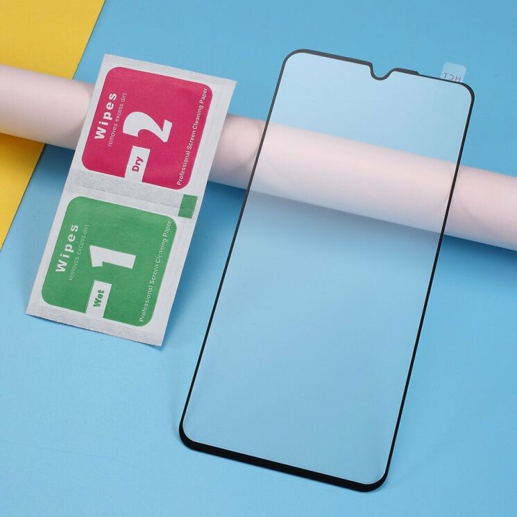 Защитное стекло Deexe 5D Full Glue Coverage для Xiaomi Redmi Note 8 / Note 8 (2021) - Black: фото 6 из 6