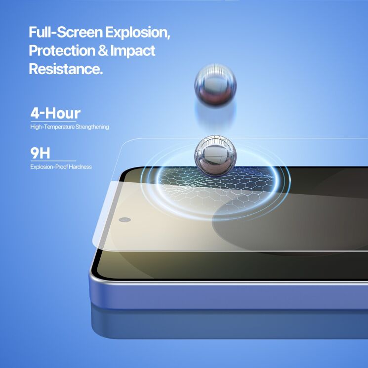 Защитное стекло DUX DUCIS Roga Series для Samsung Galaxy S26 Plus: фото 9 из 13