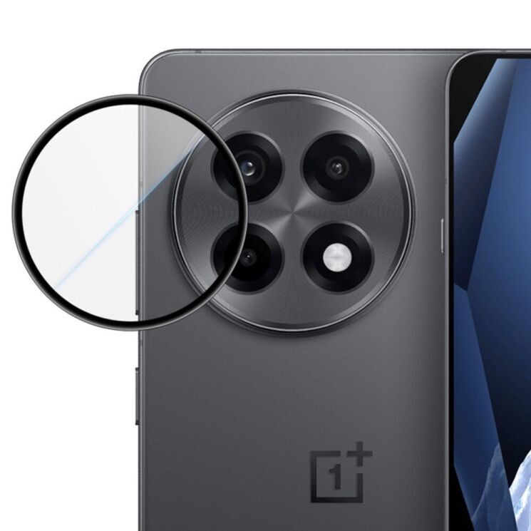 Защитное стекло IMAK Install Black Glass Lens для OnePlus 13R / Ace 5 / Ace 5 Pro - Black: фото 3 из 11