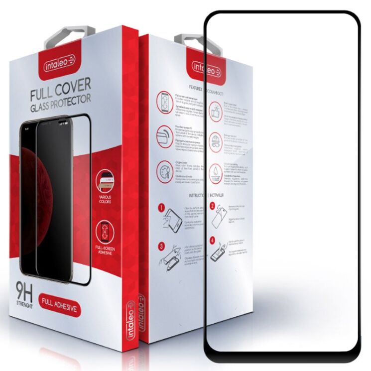 Защитное стекло Intaleo Full Glue для Realme 11 4G - Black: фото 1 из 9