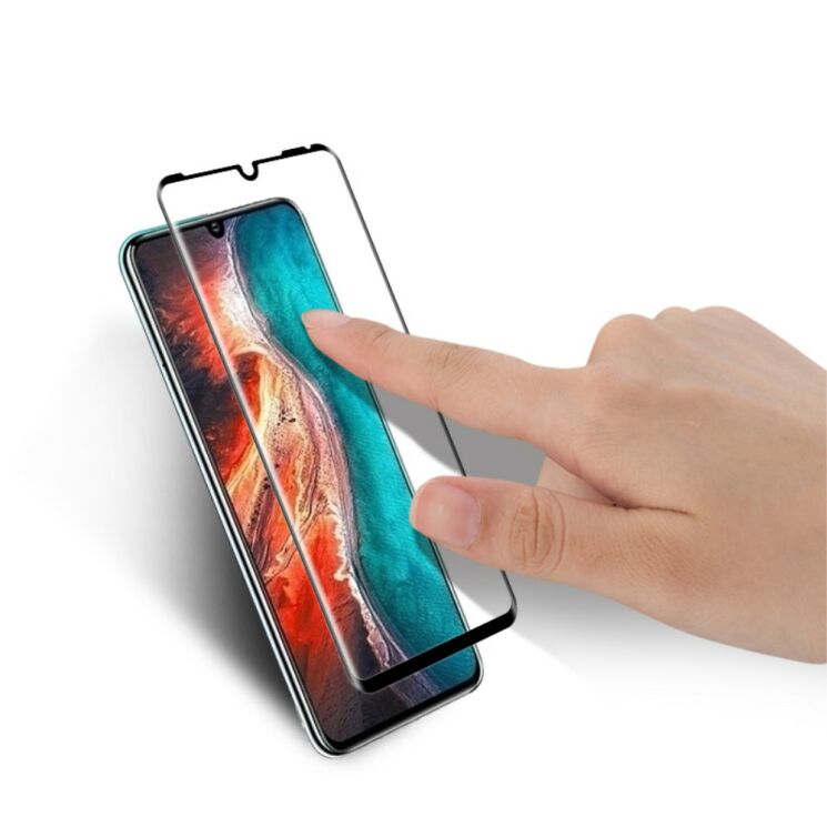 Защитное стекло MOCOLO 3D Curved Full Size для Huawei P30 Pro - Black: фото 5 из 12