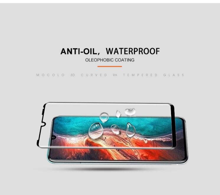 Защитное стекло MOCOLO 3D Curved Full Size для Huawei P30 Pro - Black: фото 11 из 12