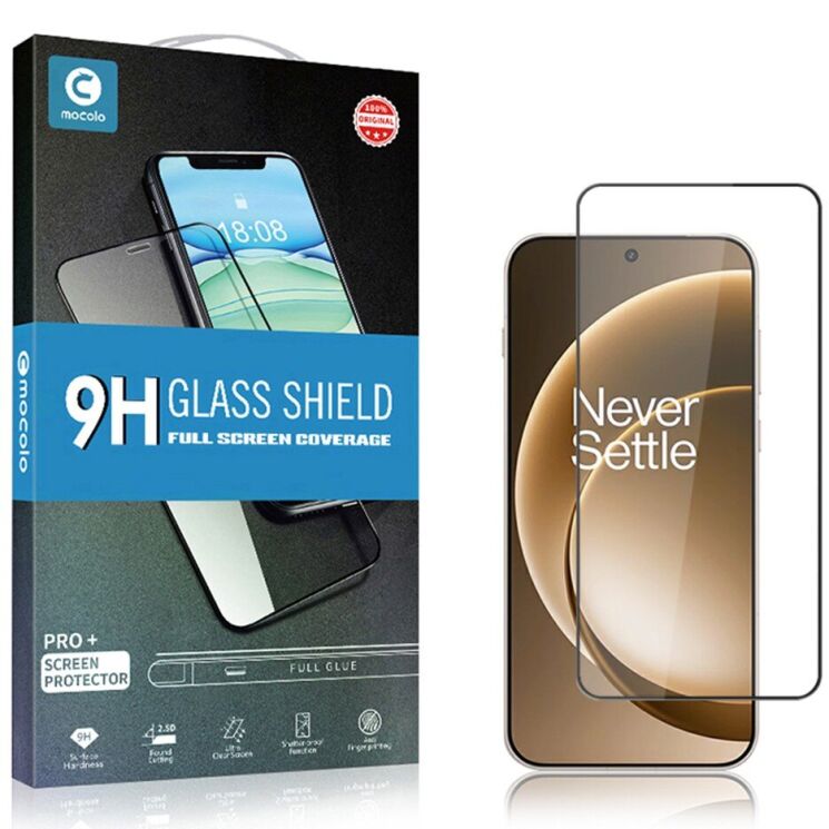 Защитное стекло MOCOLO Full Glue Cover для OnePlus 15 - Black: фото 9 из 9