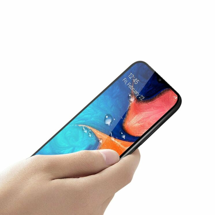 Защитное стекло MOFI 9H Full Cover Glass для Samsung Galaxy A20 (A205) - Black: фото 4 из 14