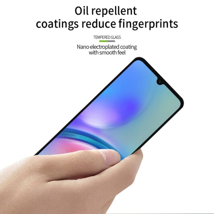 Защитное стекло MOFI Full Glue Protect для Samsung Galaxy A05 (A055) - Black: фото 9 из 13