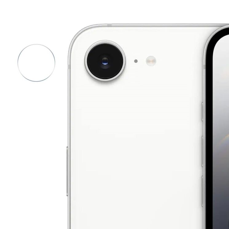 Защитное стекло на камеру ENKAY 9H Lens Protector для Apple iPhone 16e: фото 1 из 6