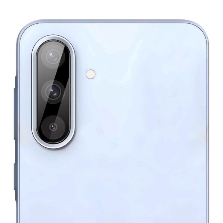Защитное стекло на камеру IMAK Black Glass Lens для Samsung Galaxy A36 (A366) - Black: фото 2 из 8