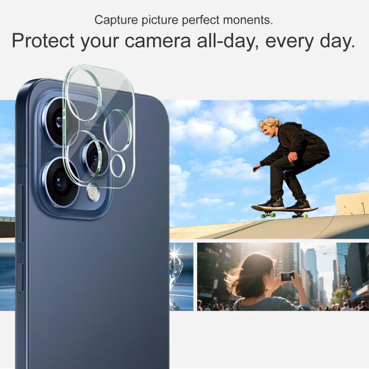 Защитное стекло на камеру IMAK Integrated Lens Protector для OPPO Reno 15 (405723) Защитное стекло на камеру IMAK Integrated Lens Protector для OPPO Reno 15: фото 4 из 7