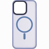 Захисний чохол 2Е Soft Touch MagSafe для iPhone 15 Pro - Light Blue: фото 1 з 3