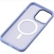 Защитный чехол 2Е Soft Touch MagSafe для iPhone 15 Pro - Light Blue (350869TT). Фото 3 из 3