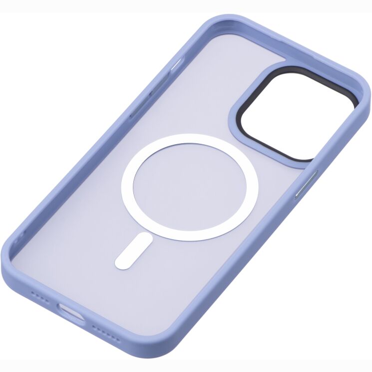 Защитный чехол 2Е Soft Touch MagSafe для iPhone 15 Pro - Light Blue: фото 3 из 3
