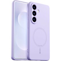 Защитный чехол ABEEL Liquid Silicone Magnetic для Samsung Galaxy S26 (S942) - Purple: фото 1 из 7
