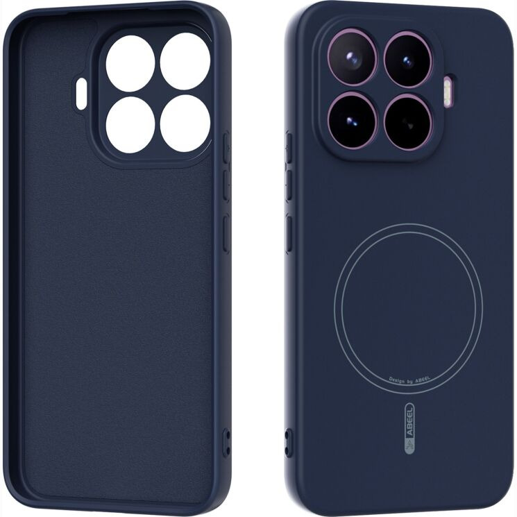 Захисний чохол ABEEL Lyra Skin with MagSafe для Xiaomi 17T Pro - Dark Blue: фото 1 з 7