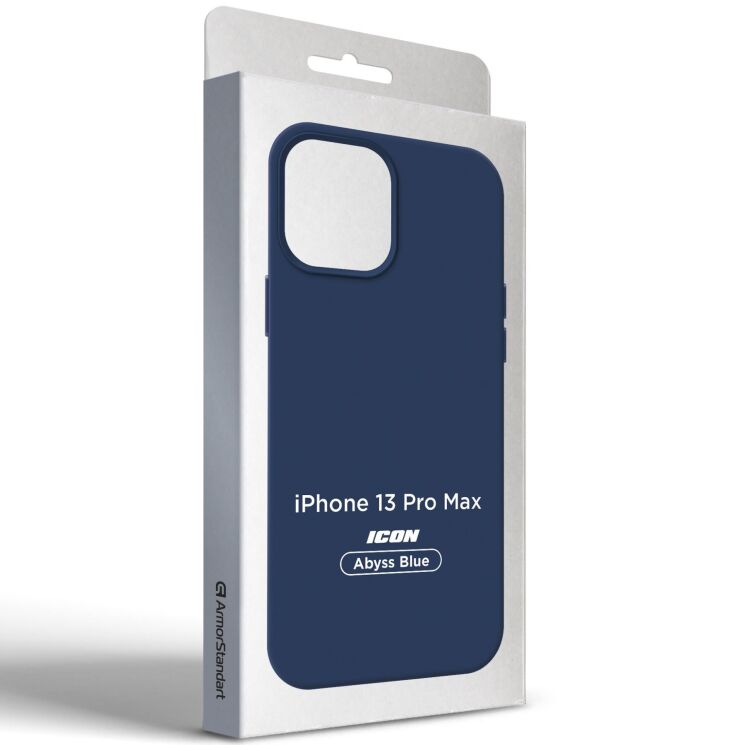 Защитный чехол ArmorStandart ICON Case для Apple iPhone 13 Pro Max - Abyss Blue: фото 3 из 10