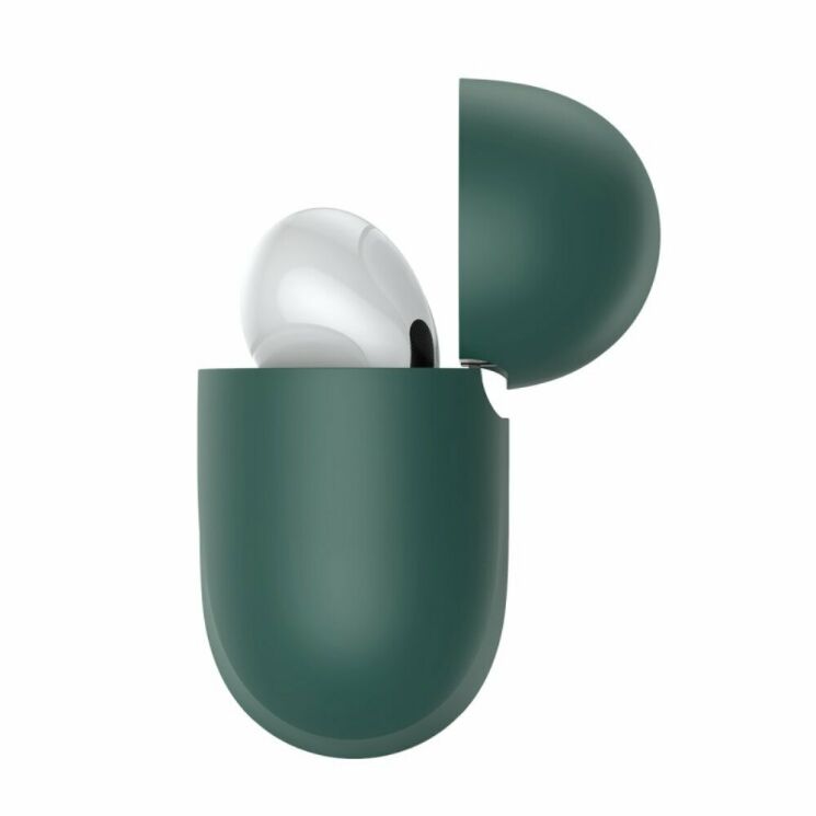 Захисний чохол BASEUS Shell Pattern для Apple AirPods Pro - Green: фото 4 з 19