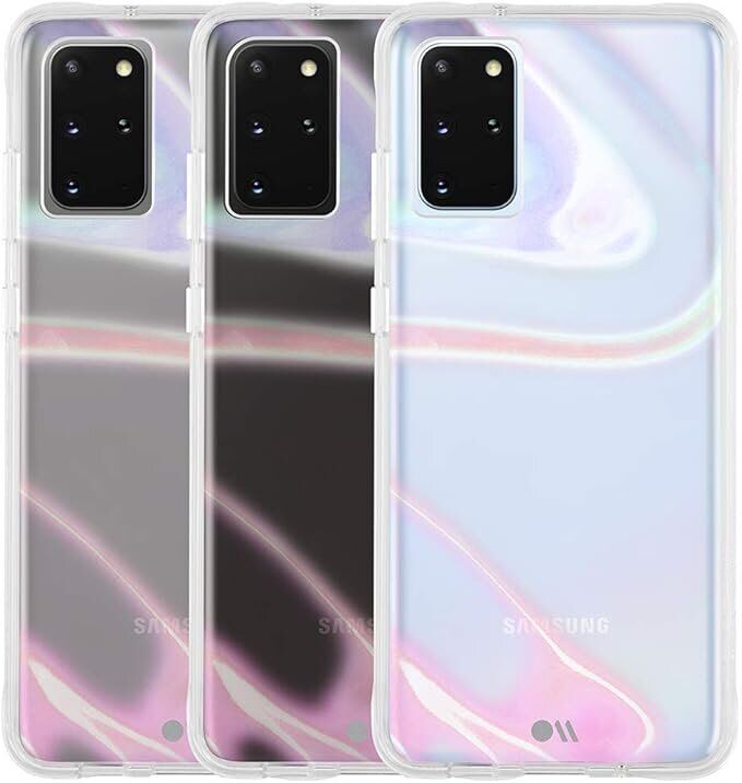 Защитный чехол Case-Mate Soap Bubble для Samsung Galaxy S20 Plus (G985) - Clear: фото 2 из 5