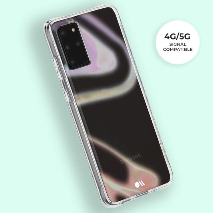 Защитный чехол Case-Mate Soap Bubble для Samsung Galaxy S20 Plus (G985) - Clear: фото 5 из 5